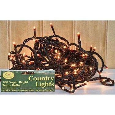 Teeny Lights, Brown Cord, 100ct - The Fox Decor